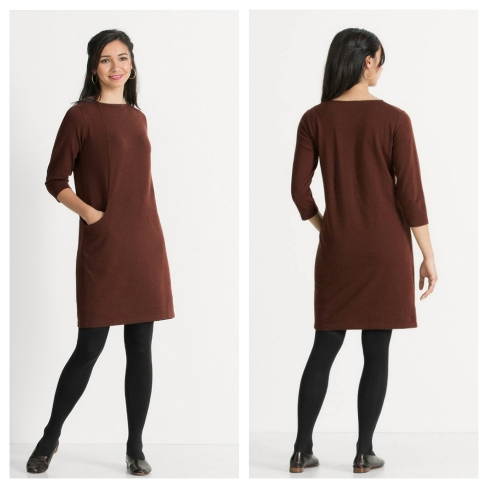 Nau Elementary Boatneck Shirt Midi Dress